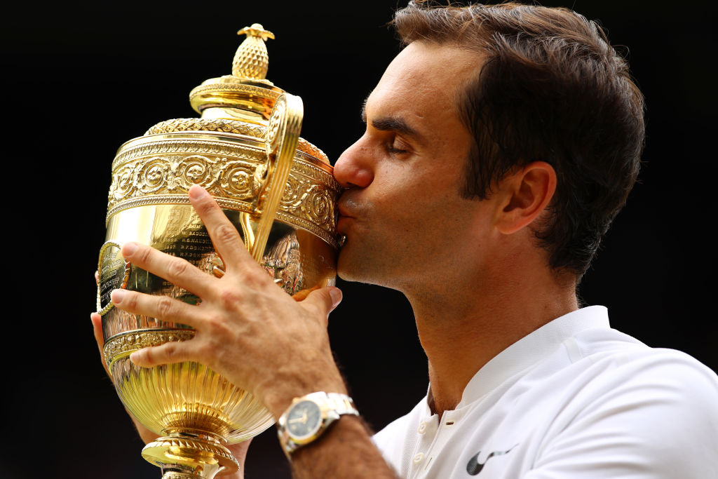 Tennis Legend Federer Chasing Historic 100th Win At Wimbledon