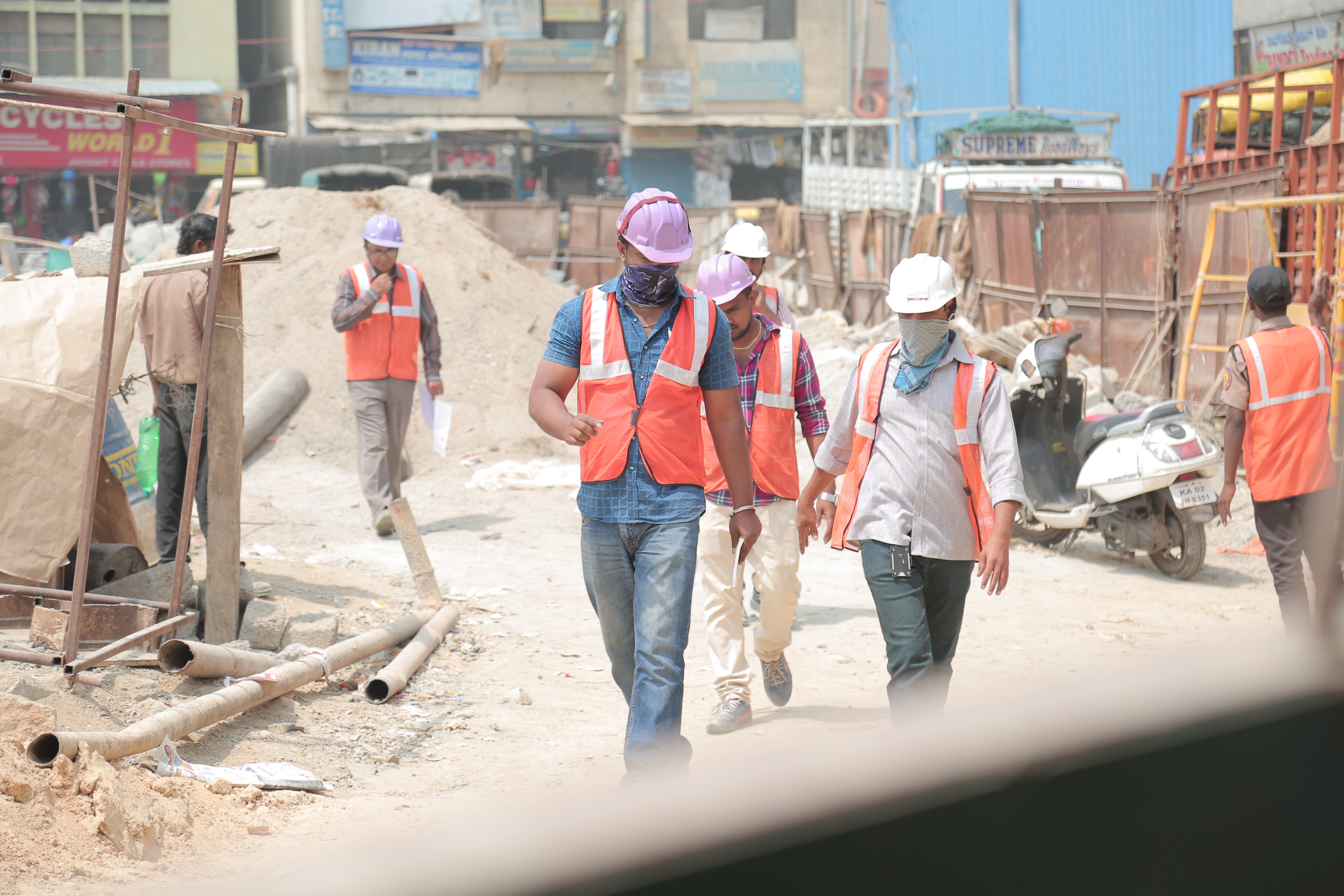 Namma Metro Work Vehicular Traffic Ban in Shivajinagar for 1 Month gvd