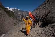 due to heavy rain Amarnath Yatra suspended till August 4, Meteorological Department has warned of heavy rains