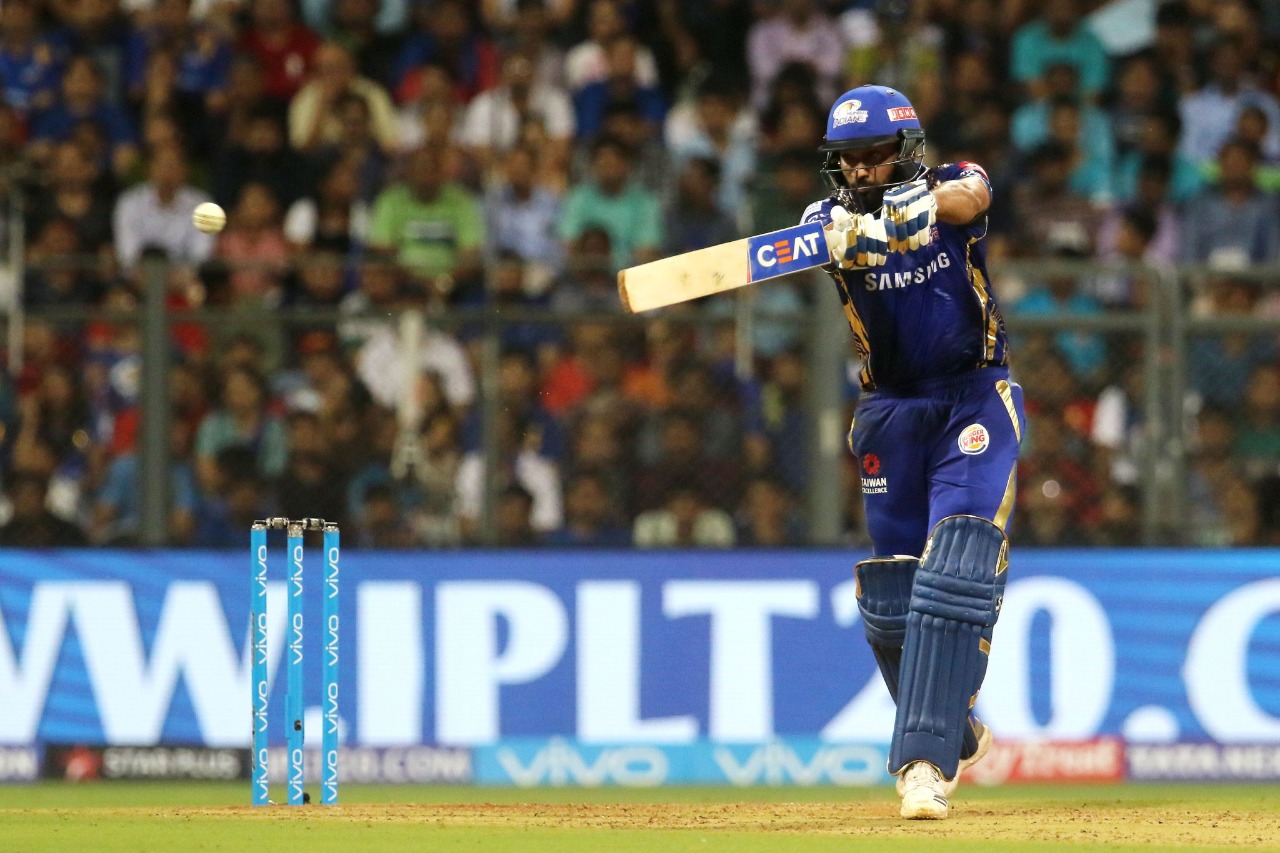 rohit sharma steals show as mumbai indians beat royal challengers bangalore