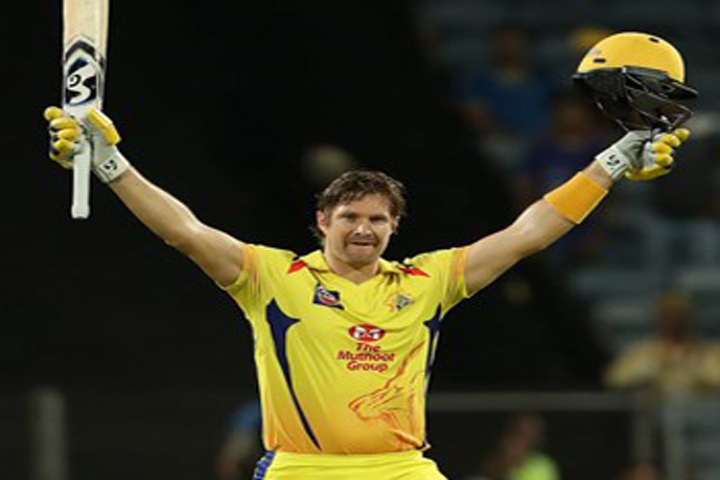 shane watson hundred propels chennai super kings to 64 run victory over rajasthan royals