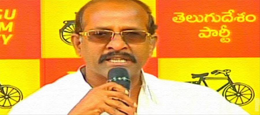 tdp mlc babu rajendra prasad  slams ap government