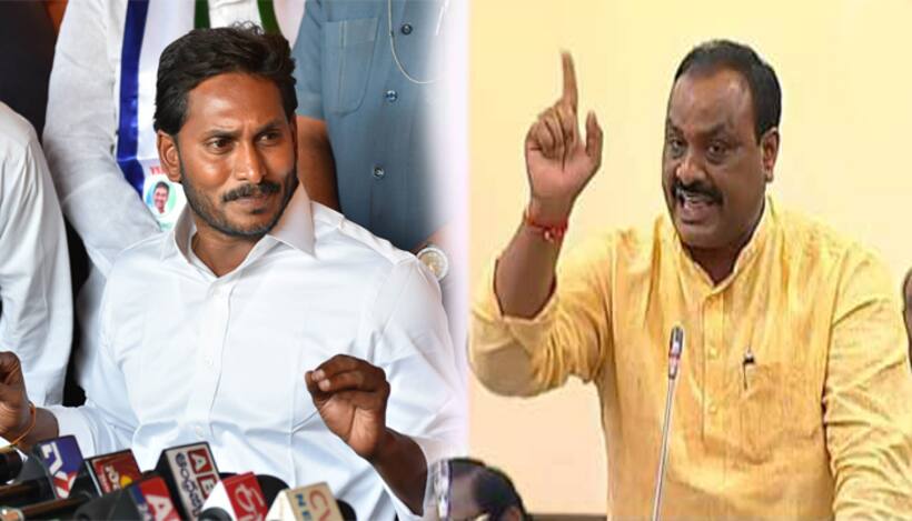 కర్ణాటకలో 13మంది ఏపీవారి మృతికి సీఎం జగనే కారణం..: అచ్చెన్నాయుడు