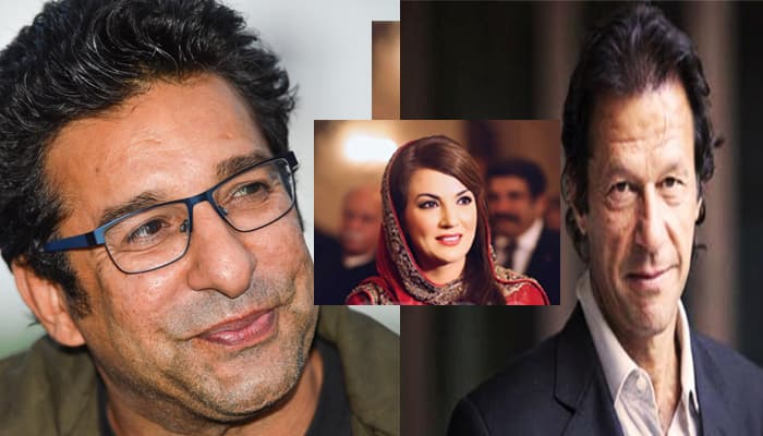 Imran Khan ex wife Reham Khan sensational claim Wasim Akram used late wife for his sexual fantasies