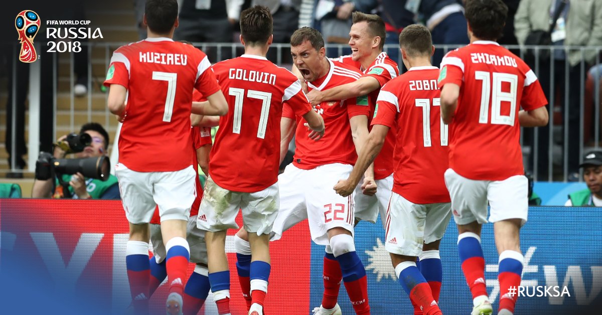 FIFA 2018 Host Russia beat Saudi Arabia in WC opener