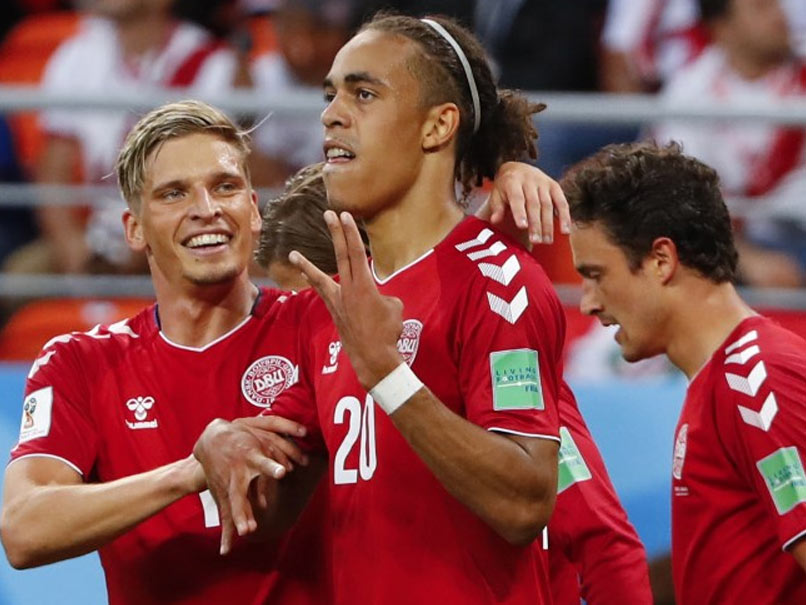 FIFA World Cup 2018 Yussuf Poulsen Scores Winner As Denmark Beat Peru 1-0