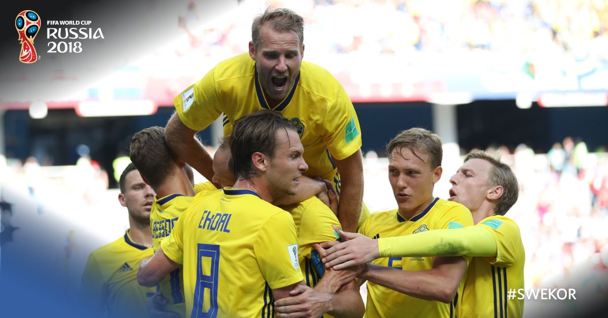 FIFA World Cup 2018 Sweden beat South Korea 1-0