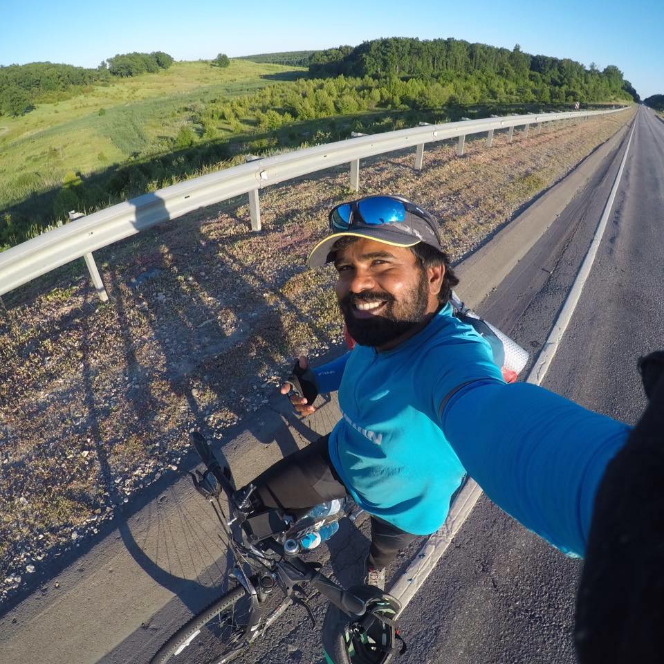 Fifa World Cup 2018: Soccer fan cycles from Kerala to Russia