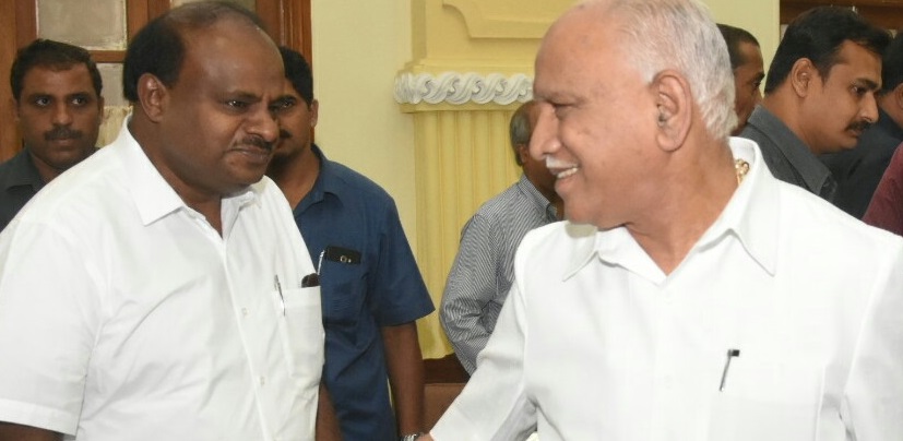 HD Kumaraswamy congratulates BS Yediyurappa for inaugurating Toys manufacturing cluster in Koppal dpl