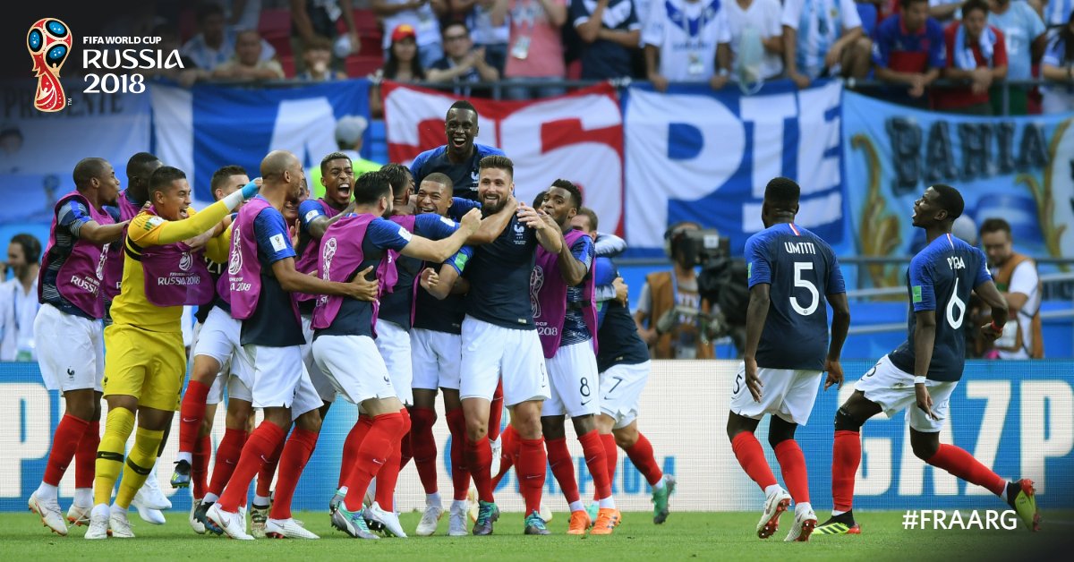 Argentina vs France, FIFA World Cup 2018: France beat Argentina 4-3 to enter quarter-finals