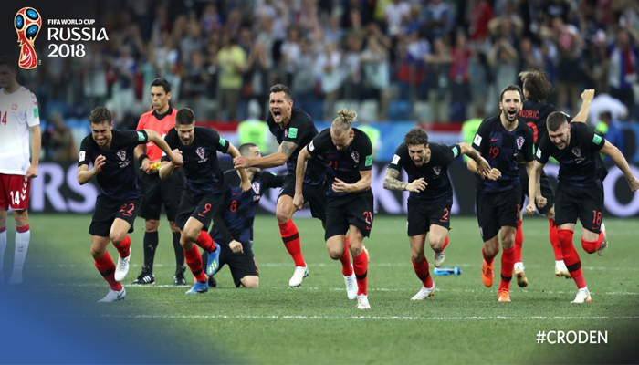 Denmark Loses To Croatia in FIFA Pre Quarters