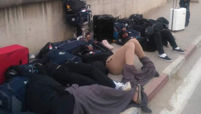 Zimbabwe national rugby team players sleep on street in Tunisia