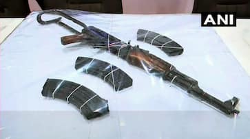 weapons recovered from a house in Mumbai