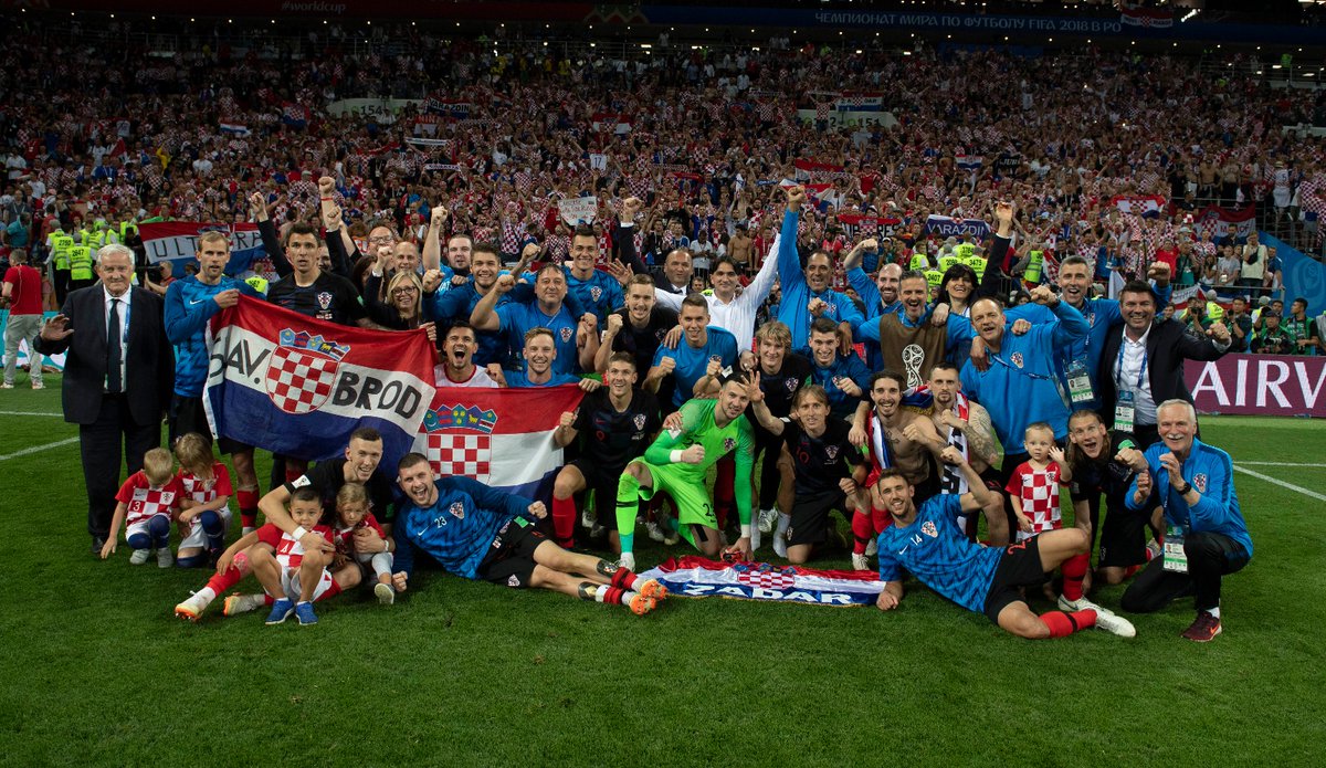 FIFA 2018 Mandzukic sends Croatia to first World Cup final