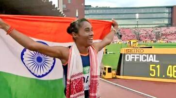 Sprinter Hima Das becomes first Indian to win gold at a world track event