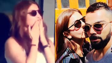 Watch: Anushka Sharma blows kisses to Virat Kohli during India-England ODI