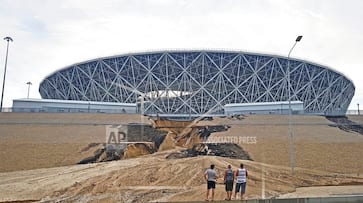 Landslide at World Cup stadium mars Russia's legacy