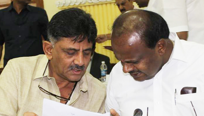 KPCC President DK Shivakumar slams HD Kumaraswamy mah