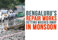 Why does Bengaluru administration undertake road and drain works during monsoon?