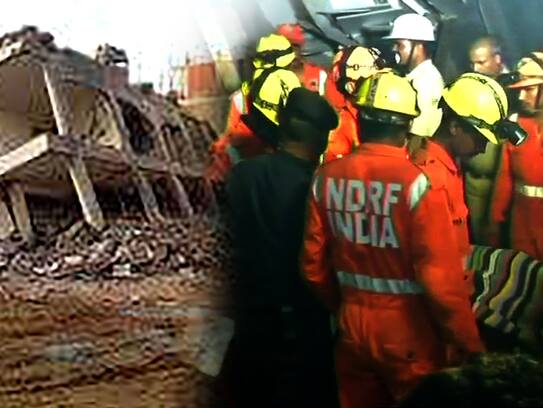 Two Buildings Collapse In Greater Noida