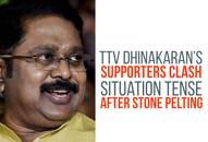 TTV Dhinakaran’s supporters clash with RK Nagar residents, situation tense after stone pelting