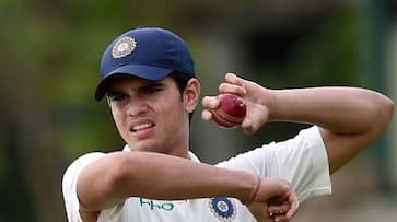 No show, yet Arjun 'Sachin' Tendulkar hogs limelight in U-19 debut