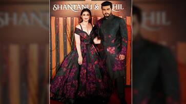 arjun and parineeti attend fashion show, look amazing