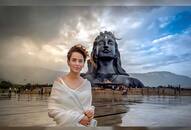 In Pics: Kangana Ranaut looks mesmerising in front of Shiva statue