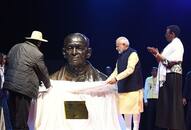 PM Modi, Ugandan President Museveni unveil bust of Sardar Patel at diaspora event in Kampala