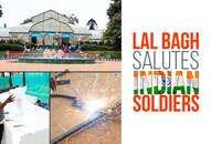 Bengaluru's Lalbagh puts up unique flower show to pay tribute to Indian soldiers