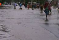 Water logging in Faridabad after rain