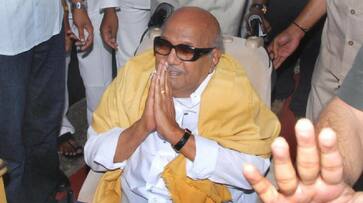 DMK chief Karunanidhi admitted to hospital after drop in blood pressure, condition stable