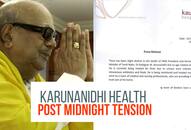 Karunanidhi Health: Post-midnight tension, followers and fans camp outside the hospital