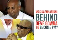 Was Karunanidhi instrumental in making Karnataka's Deve Gowda the PM?