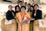 Air India pilot flies with mother on her last day as air hostess