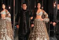 salman and katrina  do ramp walk together in manish malhotra bridal show