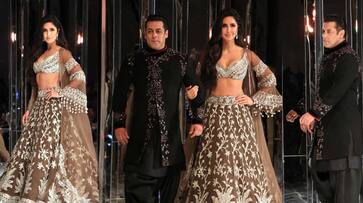 salman and katrina  do ramp walk together in manish malhotra bridal show