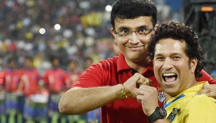 sourav ganguly comments on sachin tendulkar