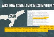 Wikileaks reveals how Sonia Gandhi appeased illegal Bangladeshi Muslim immigrant for votes