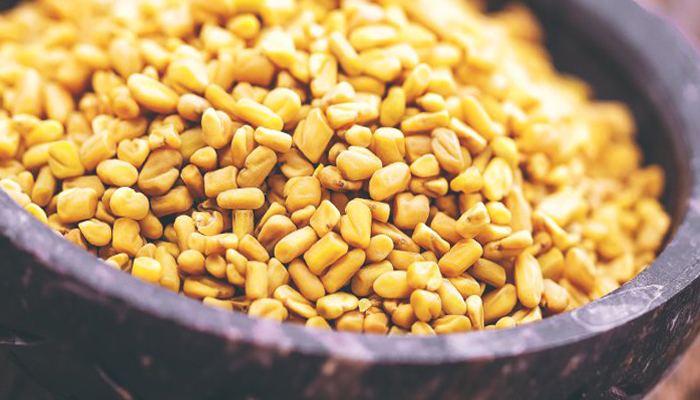 woman eating fenugreek helps to increase breast milk