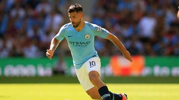 Sergio Aguero reaches milestone as Manchester City win Community Shield