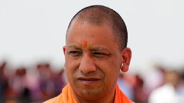 CM Yogi Adityanath's wave from plane leaves Twitterati in splits