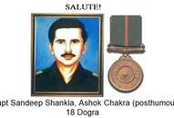 Saluting Capt Sandeep Shankla, Ashok Chakra (posthumous), 18 Dogra