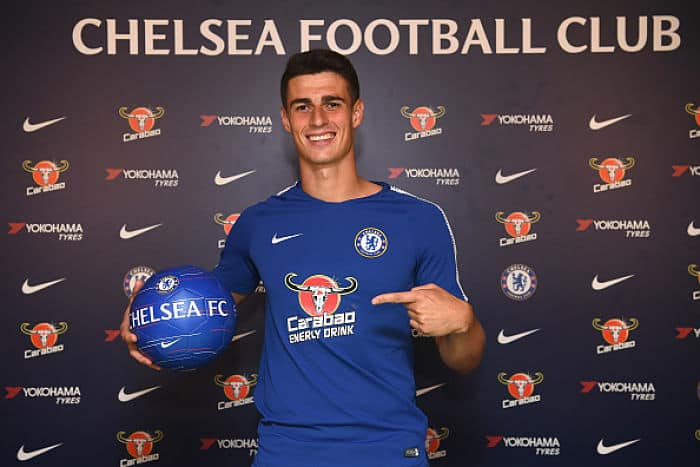 Kepa Arrizabalaga Chelsea Thibaut Courtois  Real Madrid Football Transfers