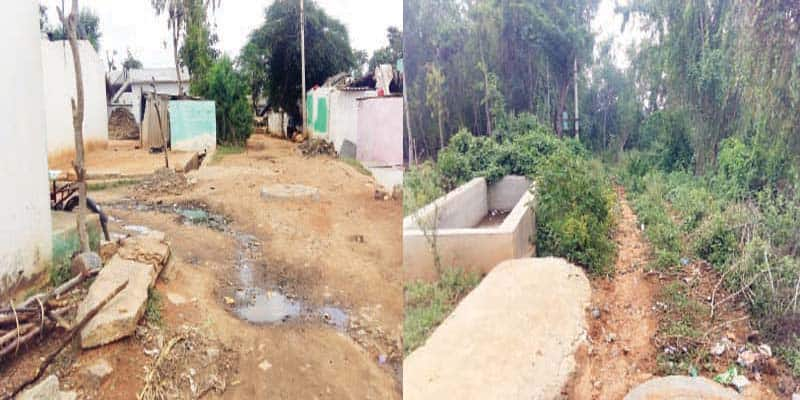 Bellary district Govindagiri Tanda village facing infrastructure problem