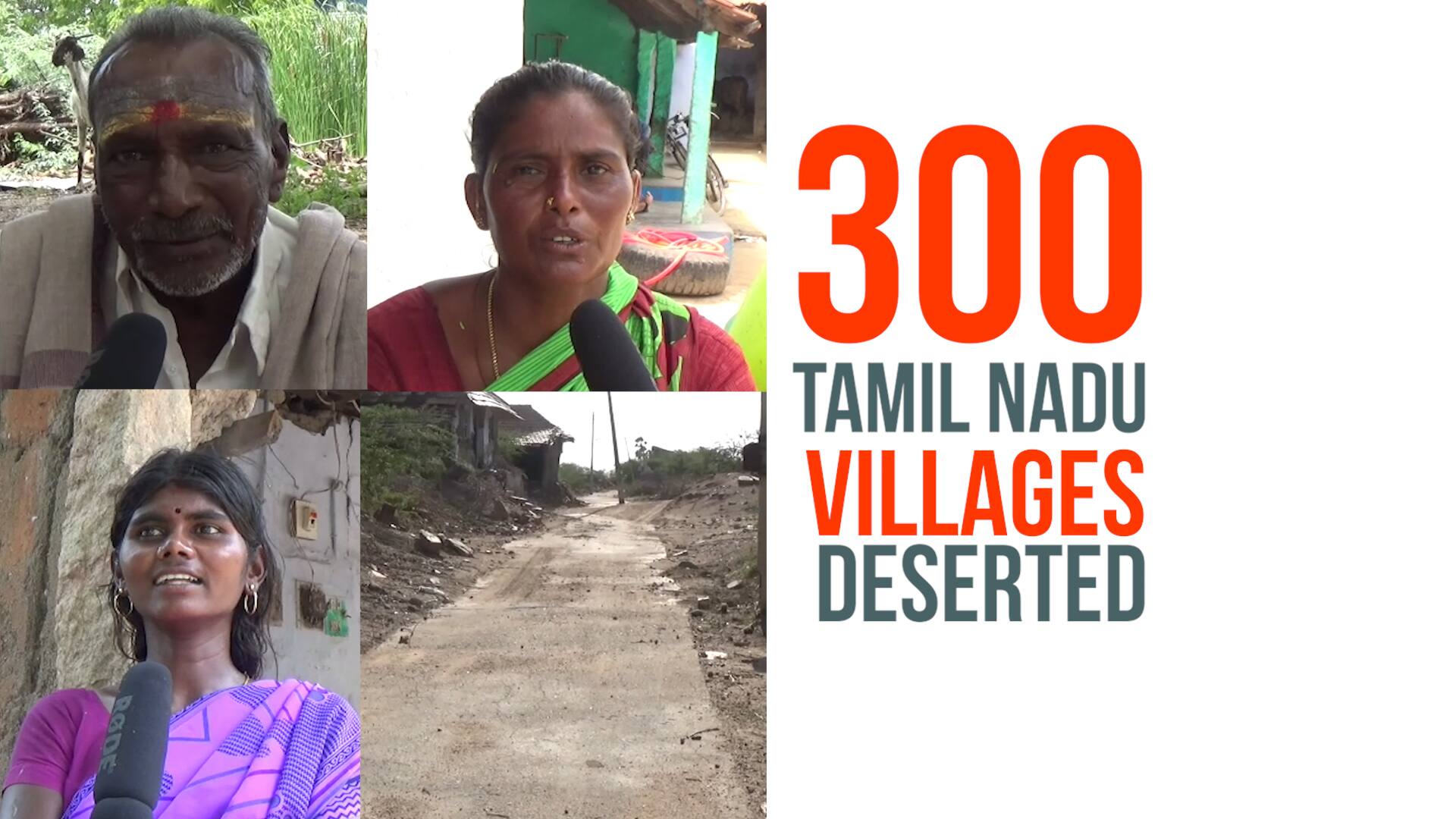 Video: 300 Tamil Nadu villages deserted; Here is why