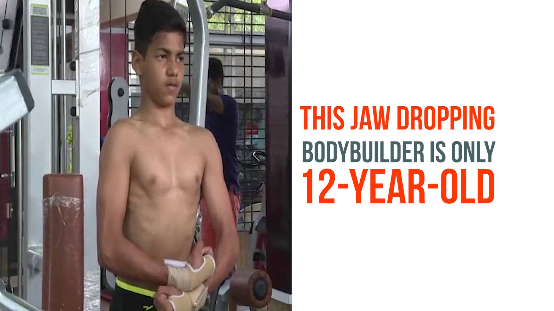 Karnataka: 12-year-old bodybuilder flexes muscles against senior pros