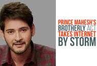 Tollywood superstar Prince Mahesh's brotherly act takes internet by storm