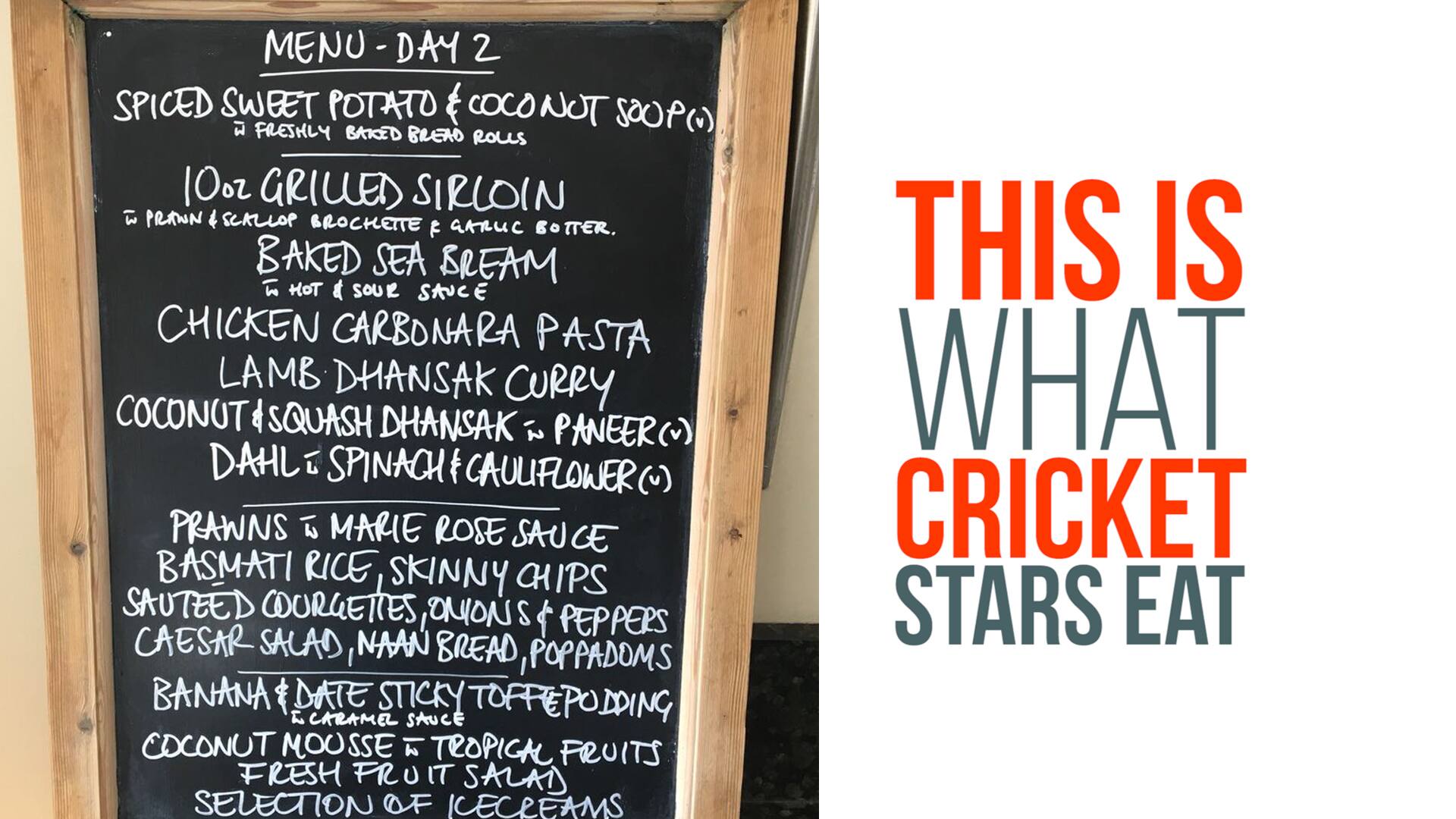 England vs India: This is what your favourite cricketers are eating today