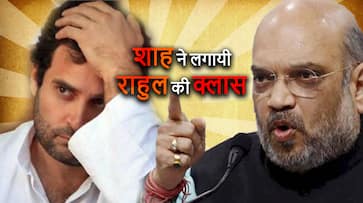 Amit Shah took just 5 tweets to demolish Rahul charges on Dalit empowerment